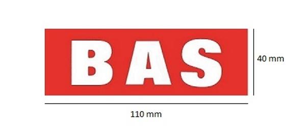 ETIQUETTE BAS 40X110MM ETIQUETTE BAS 40X110MM