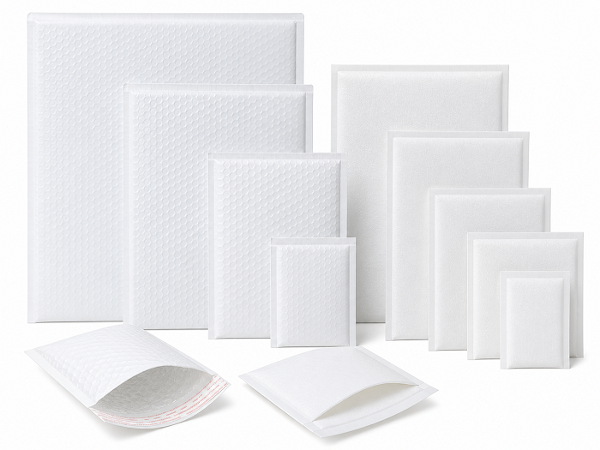 POCHETTE BULLE 350X470MM BLANCHE